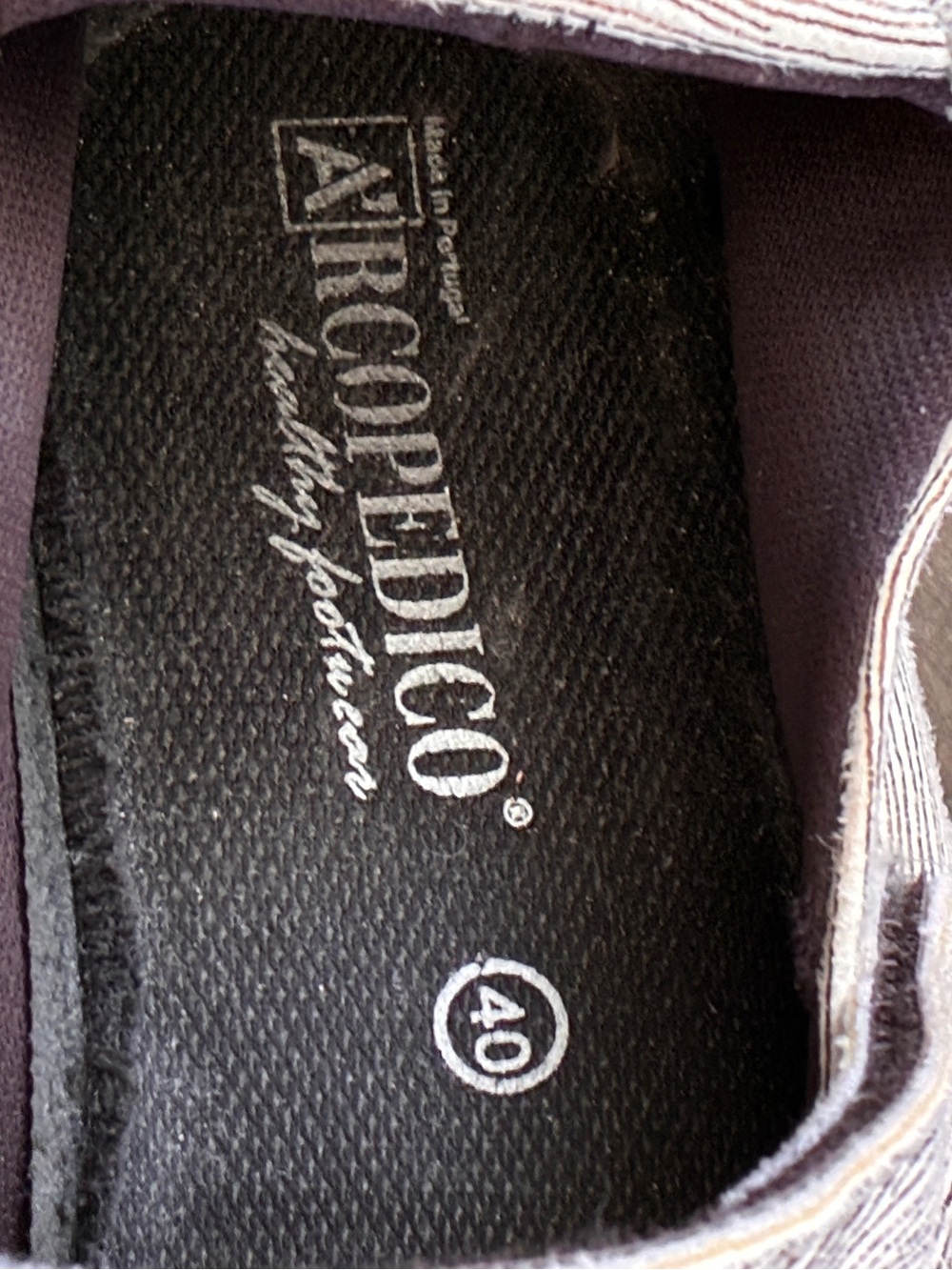 Arcopedico Merceditas Mary Jane Shows in Black and White Wave - Size 40 (US 9) - Picture 9 of 12